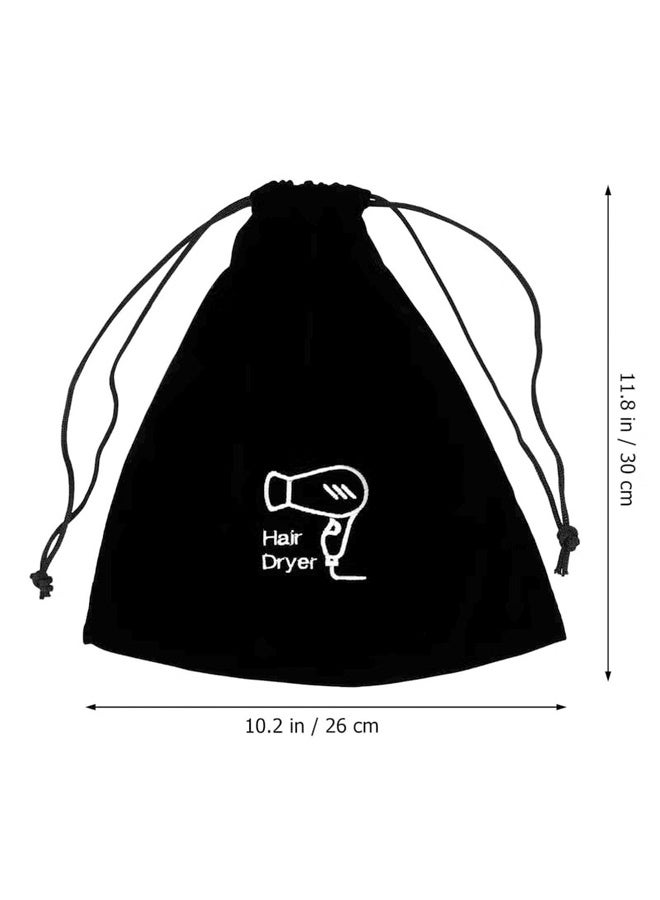 حقيبة منظم حقائب قماشية حقائب مجفف شعر برباط حقيبة مجفف شعر فندقية حقيبة برباط حاوية محمولة للمنزل والسفر حقيبة مجوهرات سفر حقيبة أدوات الزينة للسفر - Image 5