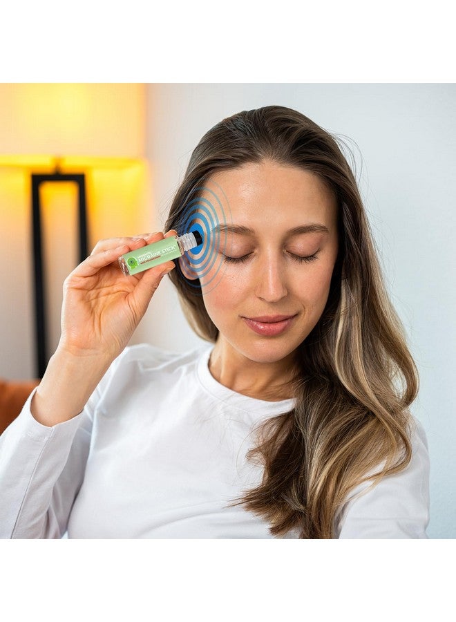 Migrastil Migraine Stick with Magnesium Cooling Peppermint Eucalyptus Essential Oil Topical Magnesium for Headache Support. Made in The USA 10 ml 2-Pack - Image 4