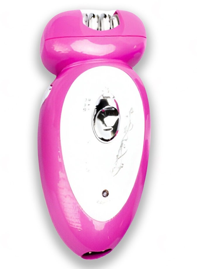 Dingling 4 In 1 Gift Edition RF-601 Women's Shaver – Whole Body Ultimate Hair Removal Machine For Silky & Smooth Skin and Advisable for Sensitive Parts l Home Grooming Kit l Pink Color - Image 1