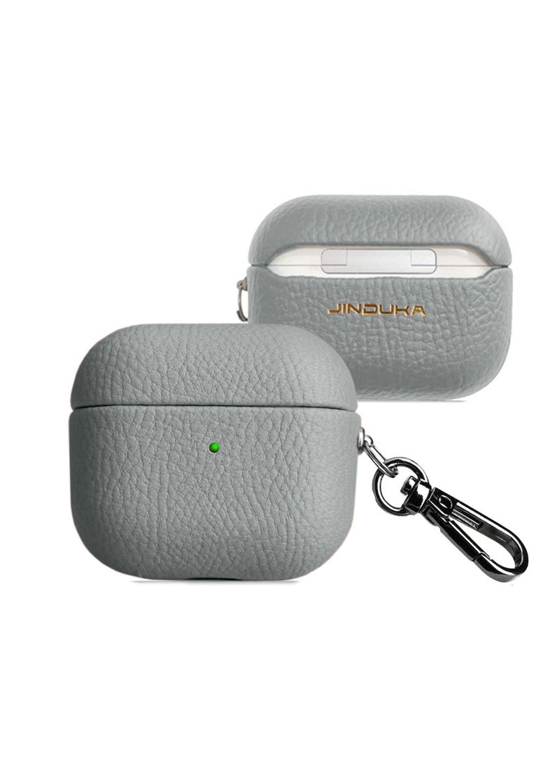 JDK - AirPods Case Protective Liquid Silicone Skin Cover Case Compatible With Apple AirPods Pro 2 Grey - Image 1