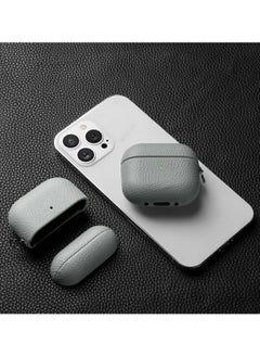 JDK AirPods Case Protective Liquid Silicone Skin Cover Case Compatible With Apple AirPods Pro 2 Grey  - Image 3