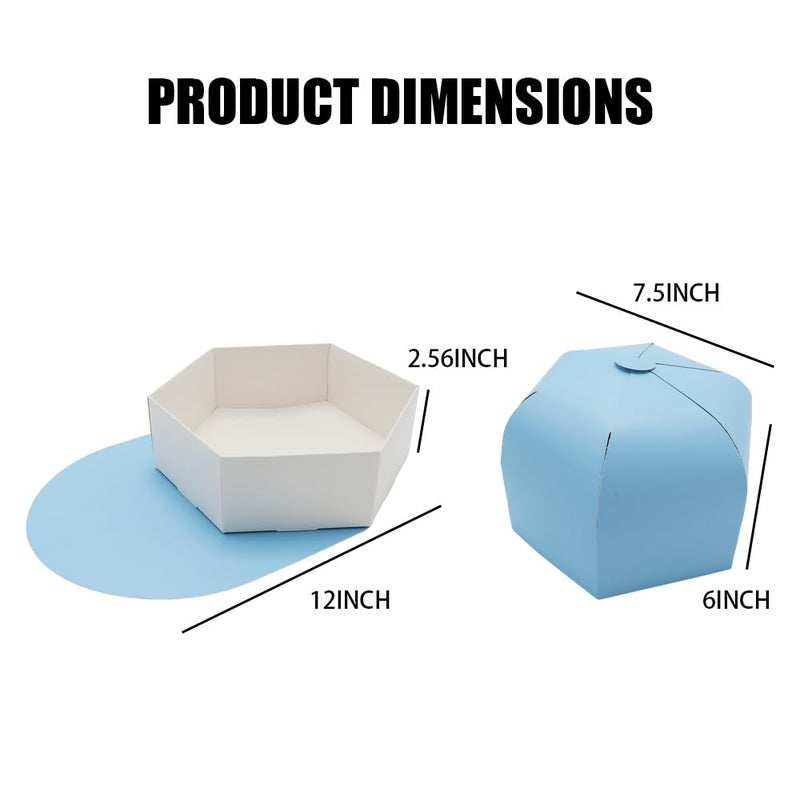 WENPACK DAD Baseball Cap Hat Shaped Gift Box for Father's Day BABY Shower Gender Reveal Boy Birthday Decoration Party Treat Sweets Charcuterie Container (1) - Image 3