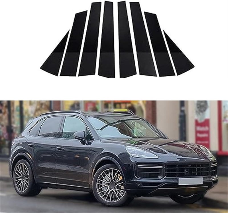 Wivplex Glossy Black Pillar Posts for Porsche Cayenne - Image 4