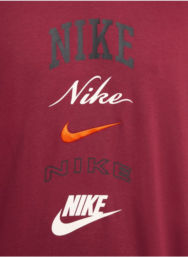 Nike Club Basketball Crew Stack Gx Sweatshirt  - Image 4