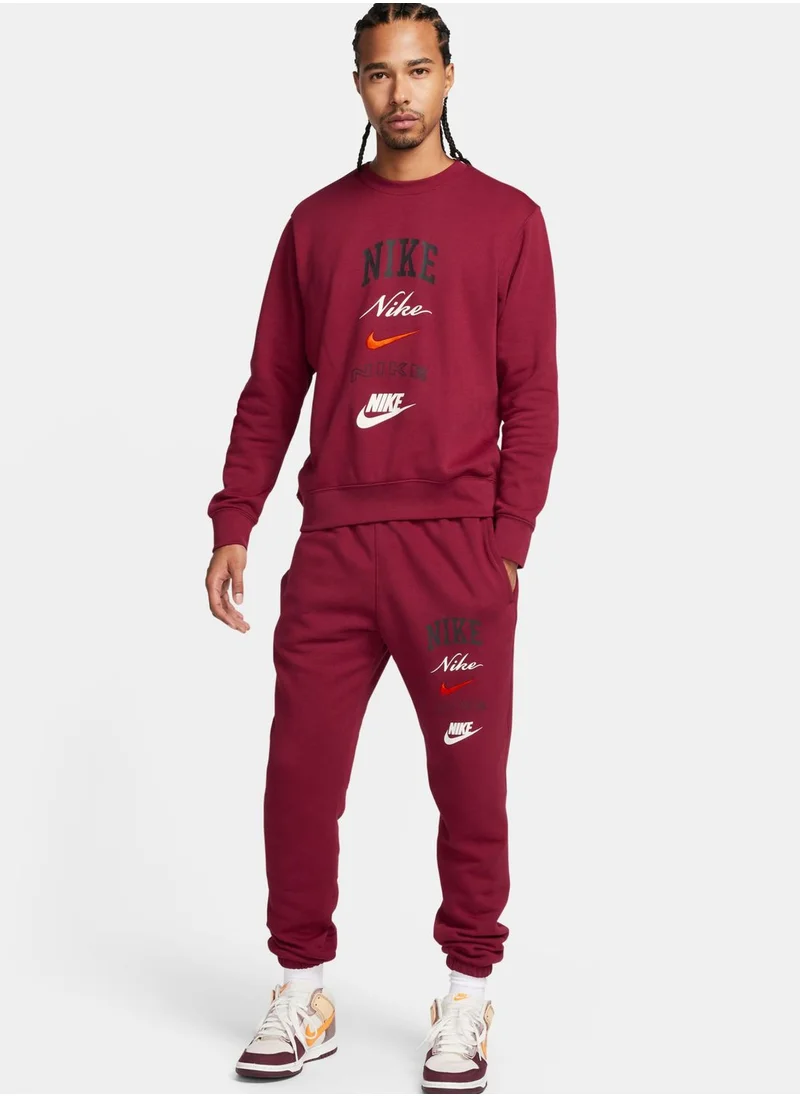 Nike Club Basketball Crew Stack Gx Sweatshirt