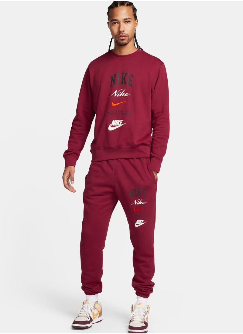 Nike Club Basketball Crew Stack Gx Sweatshirt  - Image 5