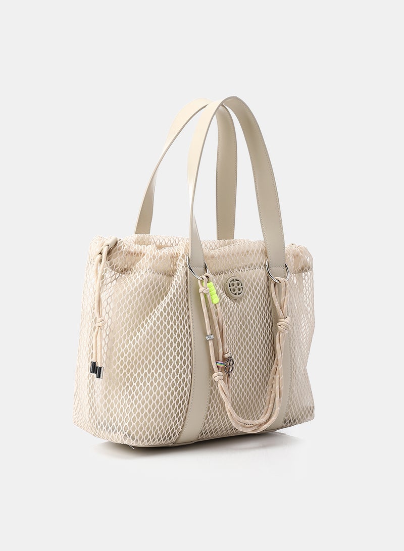Dejavu Elegant Shoulder Bag-OYE-DJTX-008-Beige - Image 2