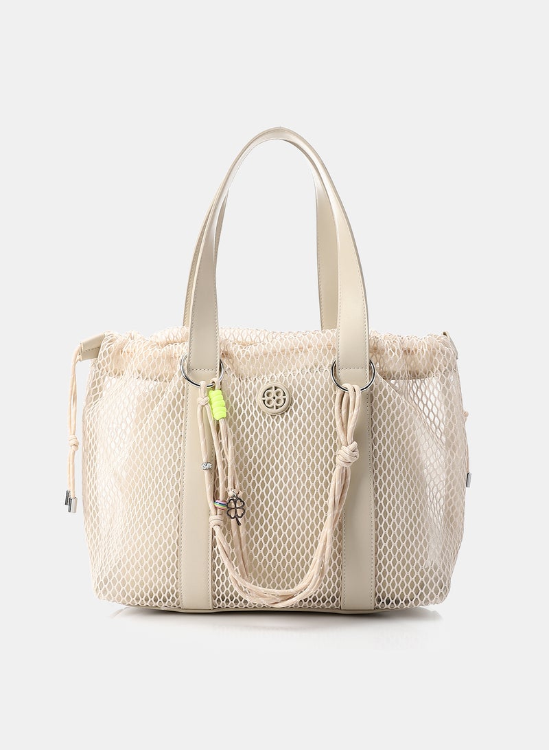 Dejavu Elegant Shoulder Bag-OYE-DJTX-008-Beige - Image 1