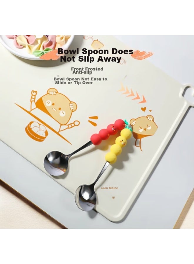 Corn Children's Placemat, Elementary School Student Dining Mat, Non-slip, First Grade, Heat-resistant Table Mat, School Waterproof, Oil-proof, Scald-proof - Image 4