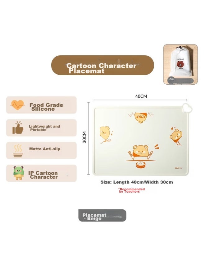 Corn Children's Placemat, Elementary School Student Dining Mat, Non-slip, First Grade, Heat-resistant Table Mat, School Waterproof, Oil-proof, Scald-proof - Image 5