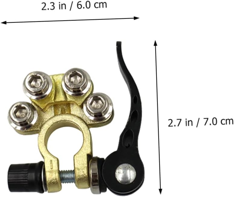 Vosarea Sturdy Car Battery Terminal Protector Insulation Pad Quick Release Clamp for Gauge Battery Cable - Image 4