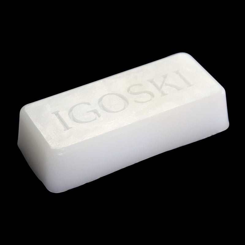 IGOSKI Ski Wax for Snowboard 180g â€“ Universal Glide Wax for Optimal Performance in Any Condition(White Color) - Image 1