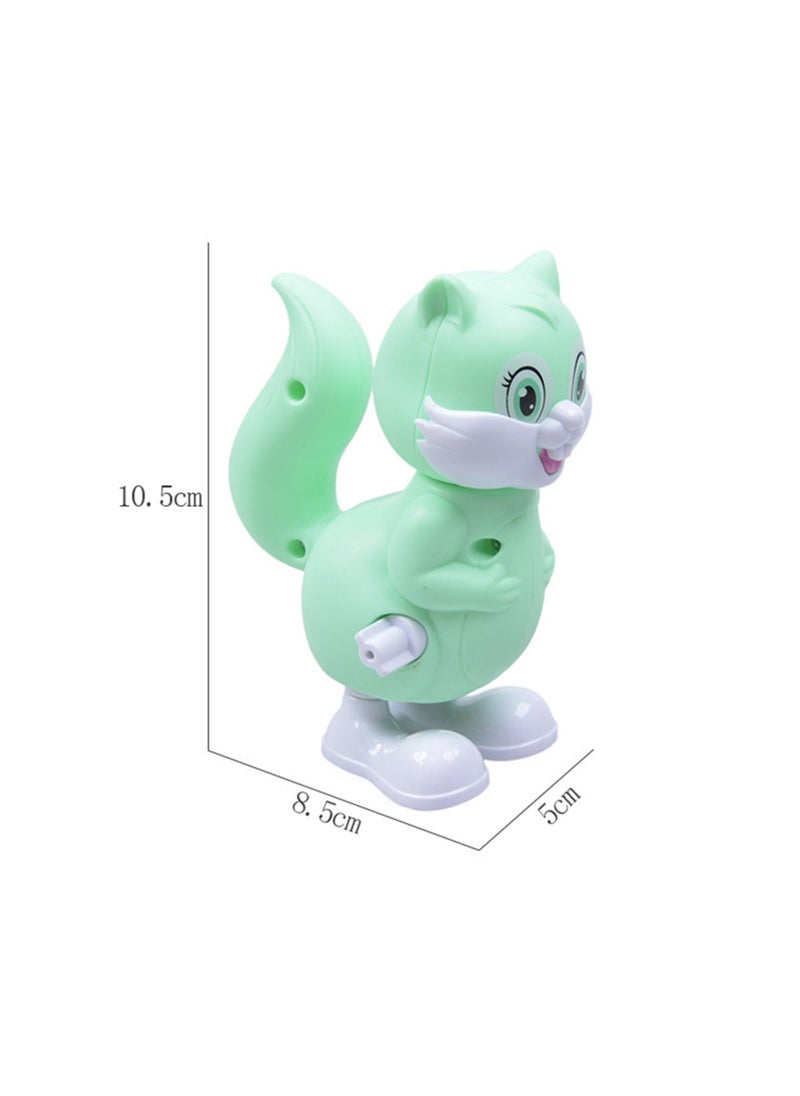 Toyland - Multicolor 12 Pcs Clockwork Wind Up Jumping Squirrel Toys for Children - Image 1