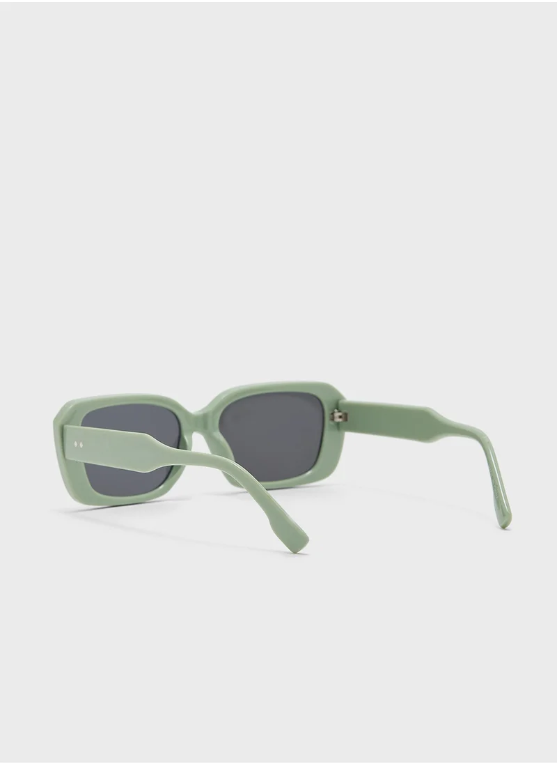 جينجر Square Len Sunglasses