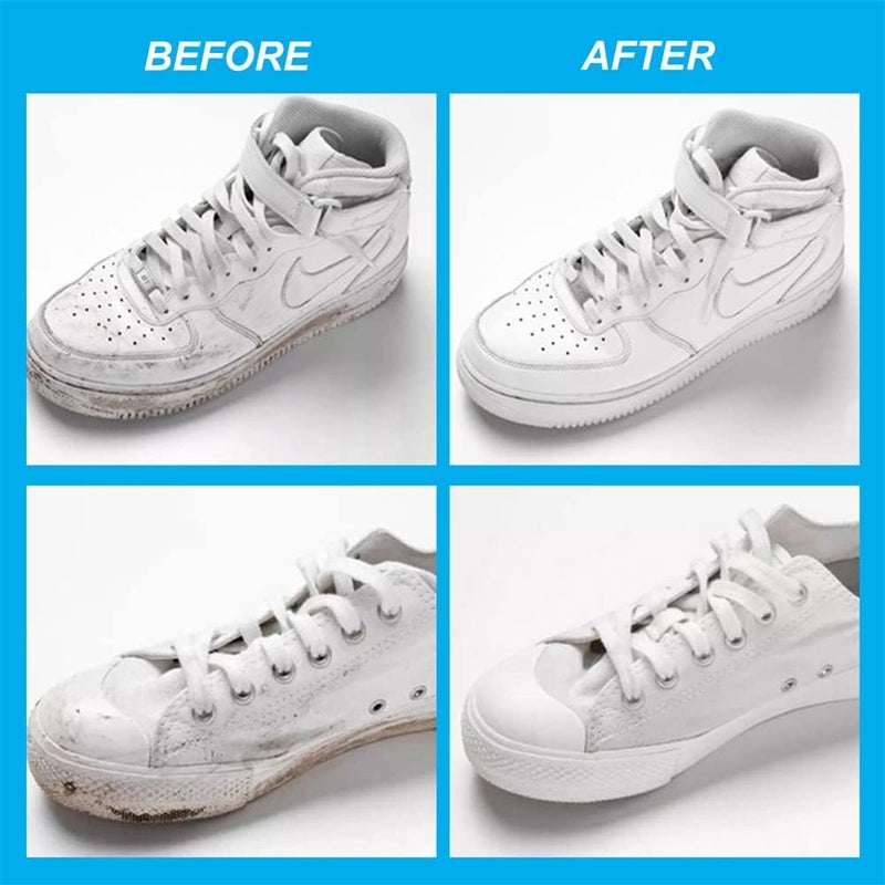 Nowinstdof Shoe Cleaner, Nowinstdof Shoe Whitening, Shoes Whitening Cleansing Gel Shoe Stain Remover, 100ml 3pcs - Image 5