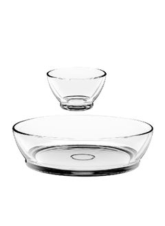 2-Piece Whitman Dishwasher and Microwave Safe Glass Chip and Dip Bowl Clear 37.16 x 23.65 x 35.5 cm 13341L20 - pzsku/ZAAE4E19B50BC1BF38301Z/45/_/1726484776/24b030f3-d730-4ac7-a560-2e601933c8d5