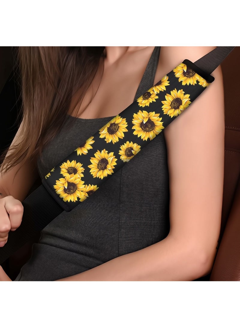 Generic 6 Pieces Sunflower Car Accessories Set  - Image 3