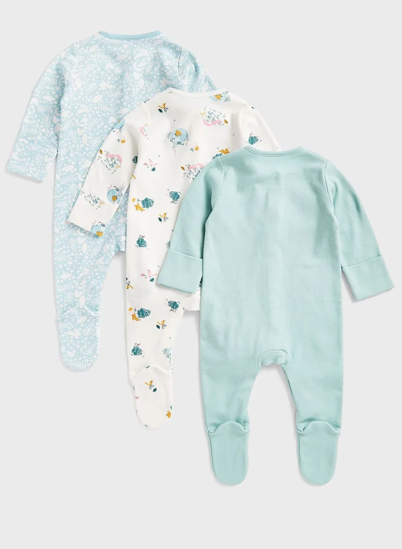 mothercare Infant 3 Pack Assorted Onesies