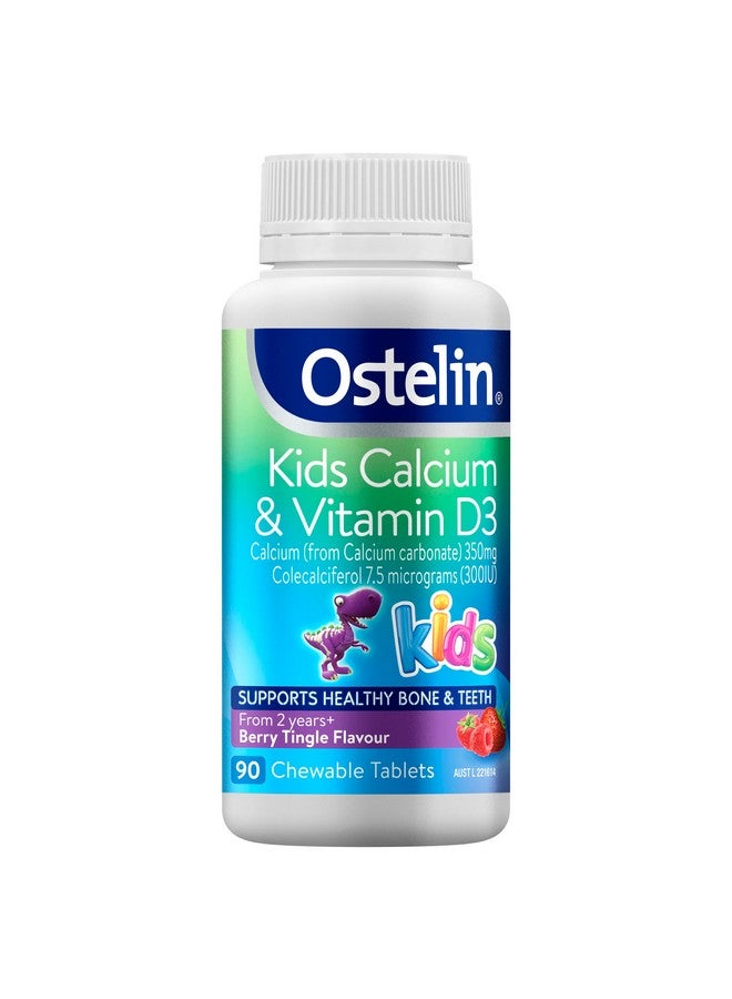 Ostelin Kids Calcium & Vitamin D3 90 Chewable Tablets