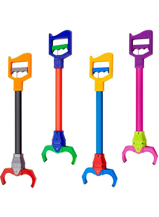 Lewtemi 4 Pcs Interactive Toy Grabber Robot Hand And Robot Claw Grab Pack Toy Robot Arm Toy For Boys Girls Fun Early Learning And Hand Eye Coordination Play 18 Inch  - Image 2