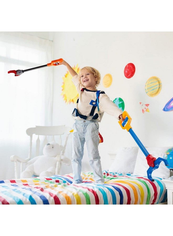 Lewtemi 4 Pcs Interactive Toy Grabber Robot Hand And Robot Claw Grab Pack Toy Robot Arm Toy For Boys Girls Fun Early Learning And Hand Eye Coordination Play 18 Inch  - Image 4