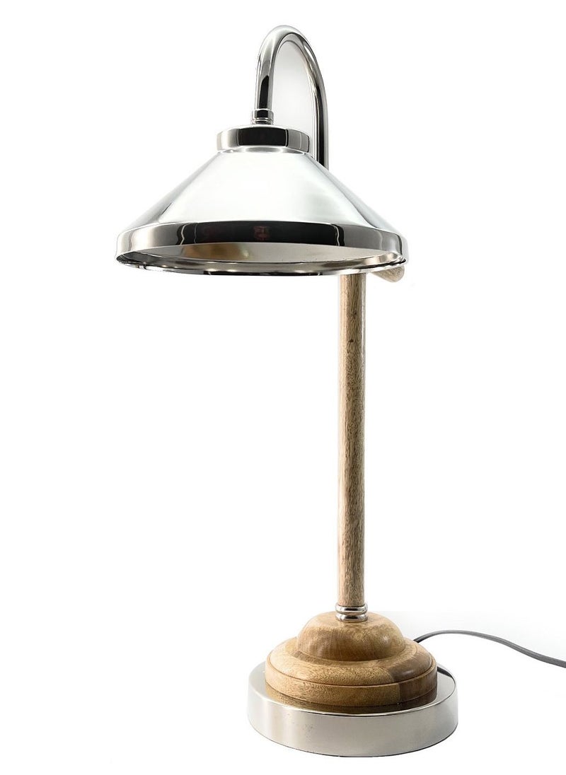 Souq DESIGNS Table lamp for bedroom side Desk Lamp with Adjustable Arm night lamp , Reading Lamp for Bedside Table, Study smart Lamps for Home & Office luxury Decor  - Image 3