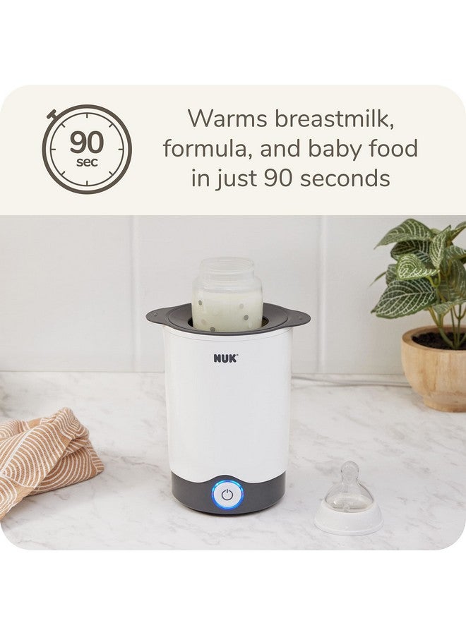 نوك جهاز تدفئة زجاجات الأطفال Thermo Express من NUK - تسخين سريع ولطيف بالبخار، جهاز محمول وفعال ضروري للأطفال حديثي الولادة - Image 1