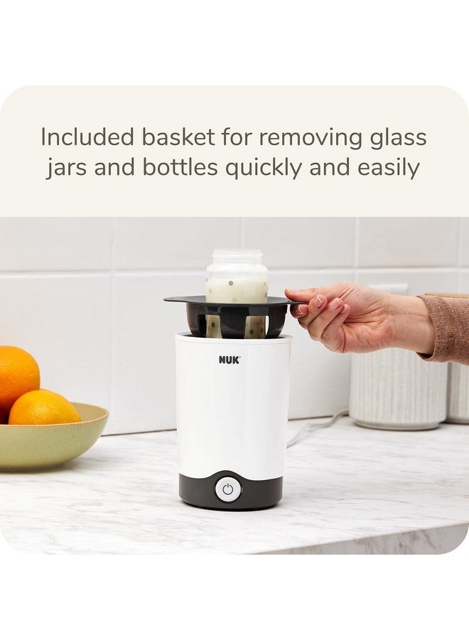 نوك جهاز تدفئة زجاجات الأطفال Thermo Express من NUK - تسخين سريع ولطيف بالبخار، جهاز محمول وفعال ضروري للأطفال حديثي الولادة - Image 4