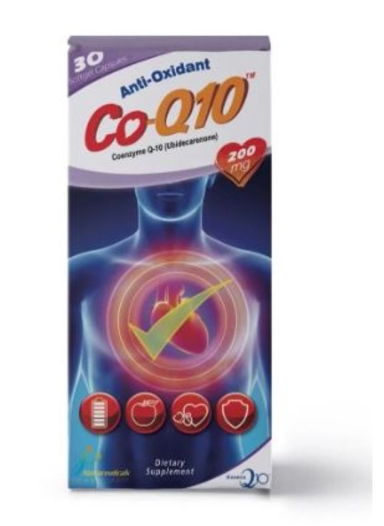 JP Nutraceuticals JP Co-Q10 200 mg 30 Capsules 