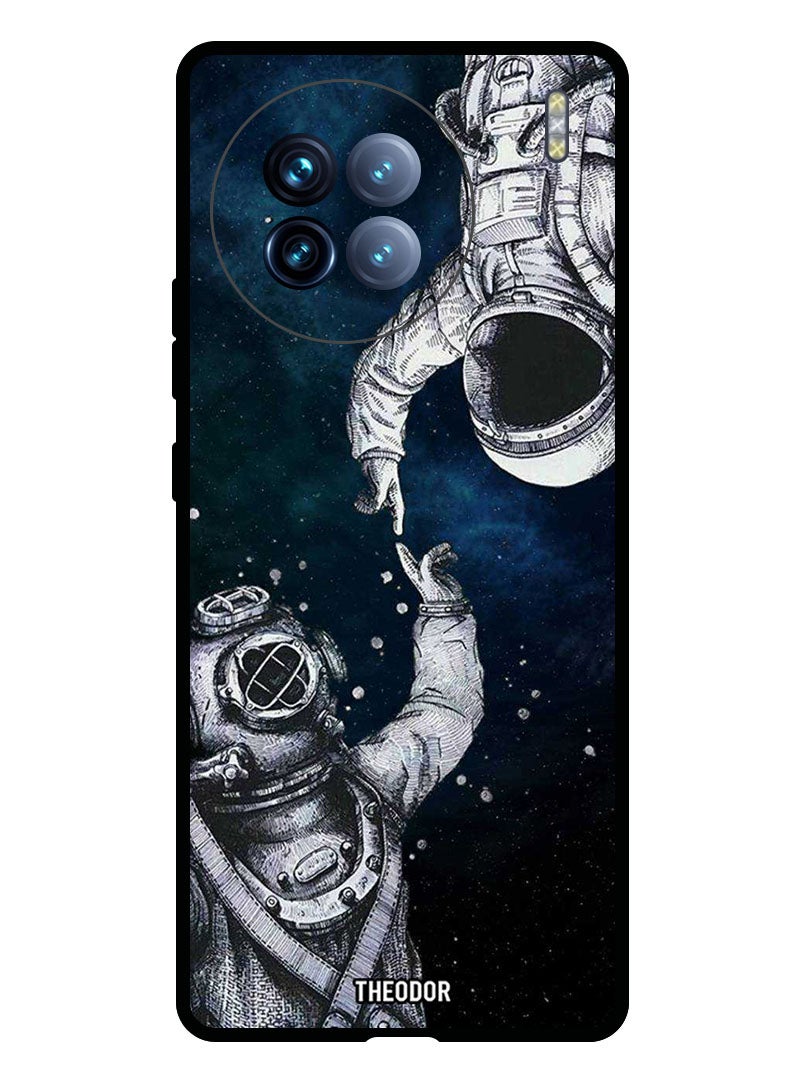 Theodor Protective Case Anti Scratch Shock Proof Bumper Cover For Vivo X90 Astronaut And Diver - Image 1