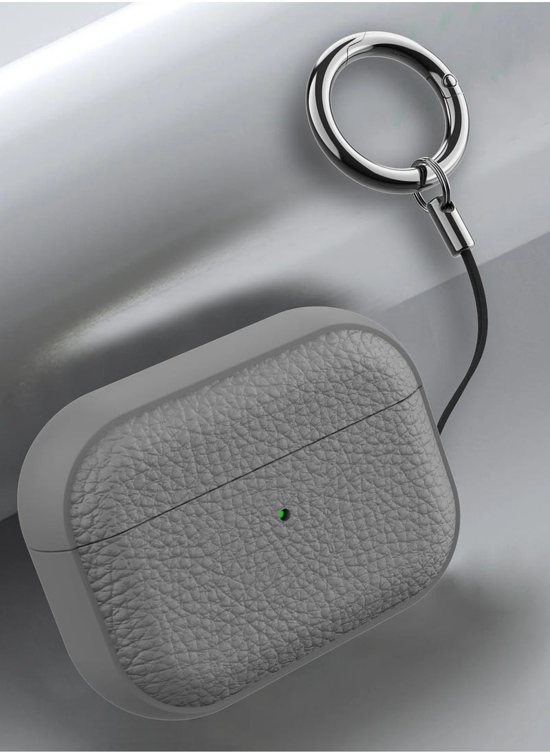 AirPods 4th Generation Case, Compatible with AirPods 4 Gen (2024) (USB-C), Compatible with MagSafe, Drop Protection Cover with Lanyard, Orbit Hybrid Case, Grey  - Image 2