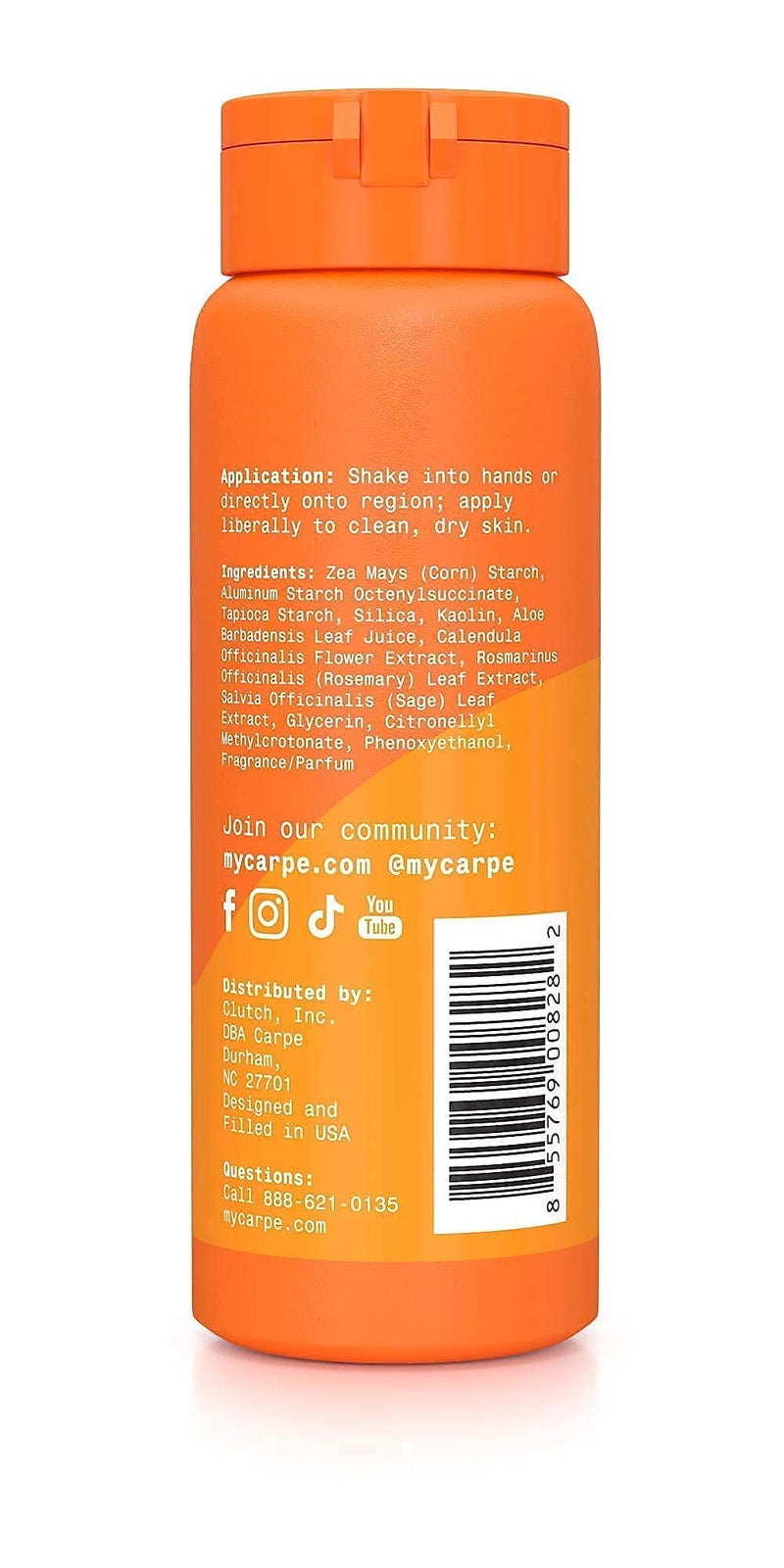 كاربي No-Sweat Groin Powder (For Women) - Designed for Maximum Sweat Absorption - Mess and Friction Free, Stop Chafing - Talc Free Powder Women’s Groin Powder - Image 5
