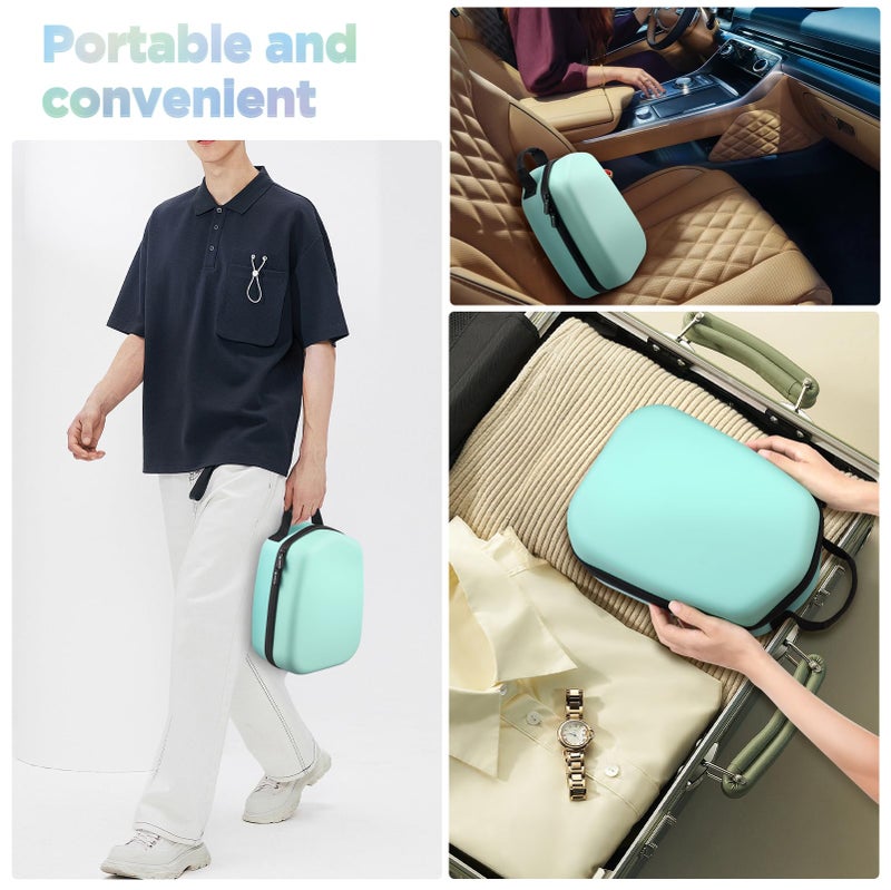 FOREGOER Hard Carrying Case Compatible with Meta Quest 3S/Quest 3/Oculus Quest 2 Official Original/Elite Strap VR Gaming Headset, Portable Travel Vision Pro Case for Touch Controllers Accessories - Image 5