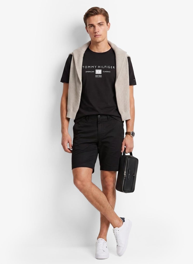 TOMMY HILFIGER Jersey Logo T-Shirt - Image 1