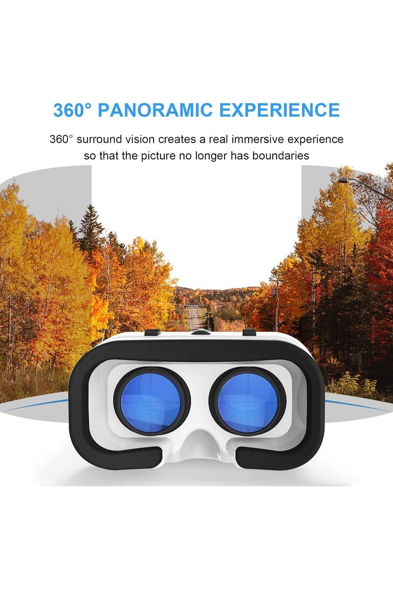 3D Virtual Reality Headset with Bluetooth Remote Control, Fully Compatible with 4.7-6.5 Inch iPhone and Android Smartphones, Ideal for Immersive Gaming and Movies, Perfect Gift for Kids and Adults - Image 5