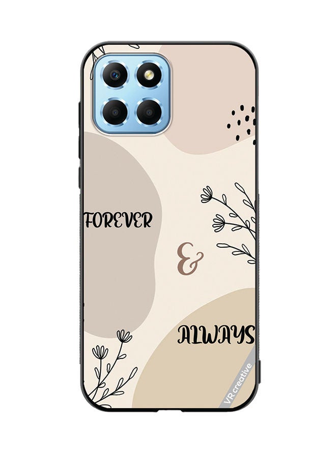 VR CREATIVE Protective Case Cover For Honor X8 5G Forever And Always Design Multicolour - Image 1
