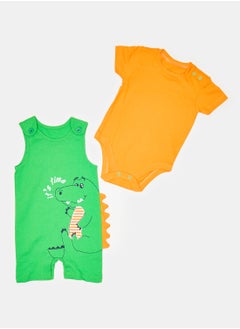 El Sayaad Baby Boys Playsuit & Dungaree Set  - Image 3