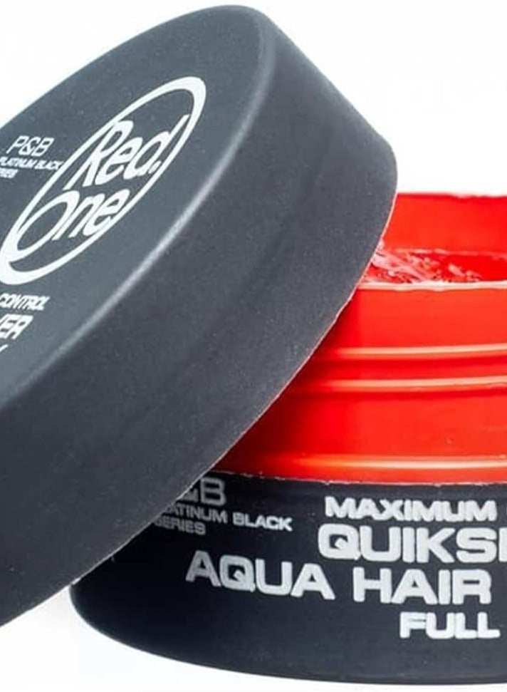 Redone Full Force Aqua Hair Wax 150ml – Maximum Control & Brilliant Shine – Strong Hold Styling Wax - Image 5