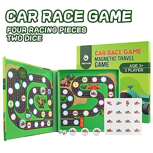 Travofun 2 in 1 Board Games Magnetic Travel Games for Kids 812 Family Plane Activities for Kid Airplane Educational Road Trip Essentials ScreenFree LearningEaster Gift Memory Game - Image 5