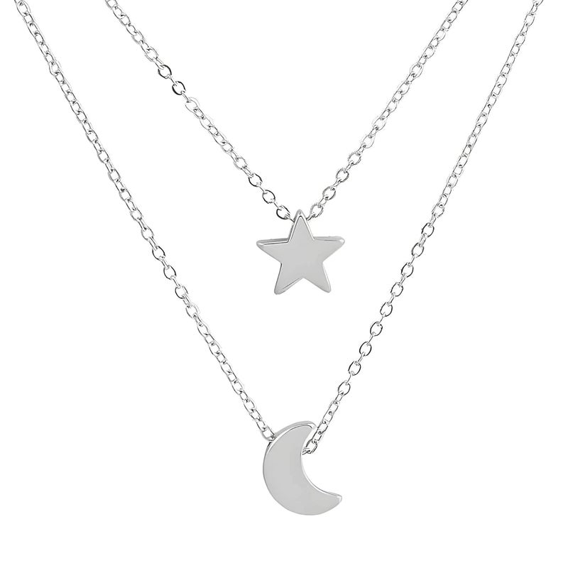 KERETY Store Layered Necklace for Women – Minimal Gold Chains, Stylish Double Layer Chain Jewelry, Trendy Western Neckpieces & Pendant Set - Image 1