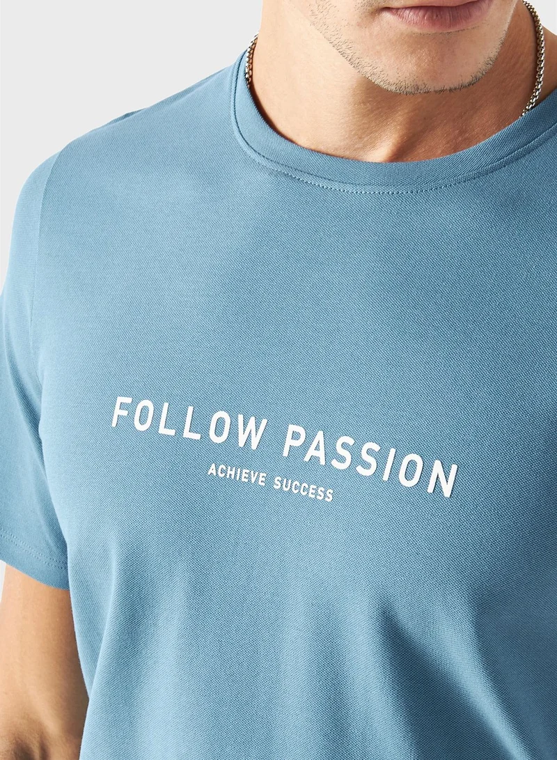 Iconic Crew Neck T-Shirt