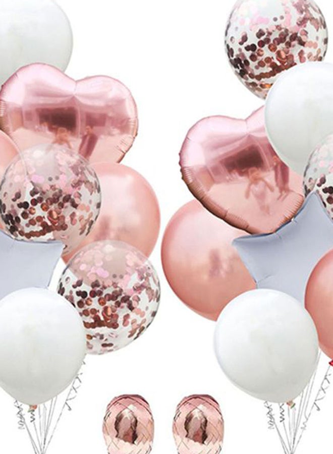 Sharpdo 18-Piece Party Decoration Foil Balloon Set - Image 2