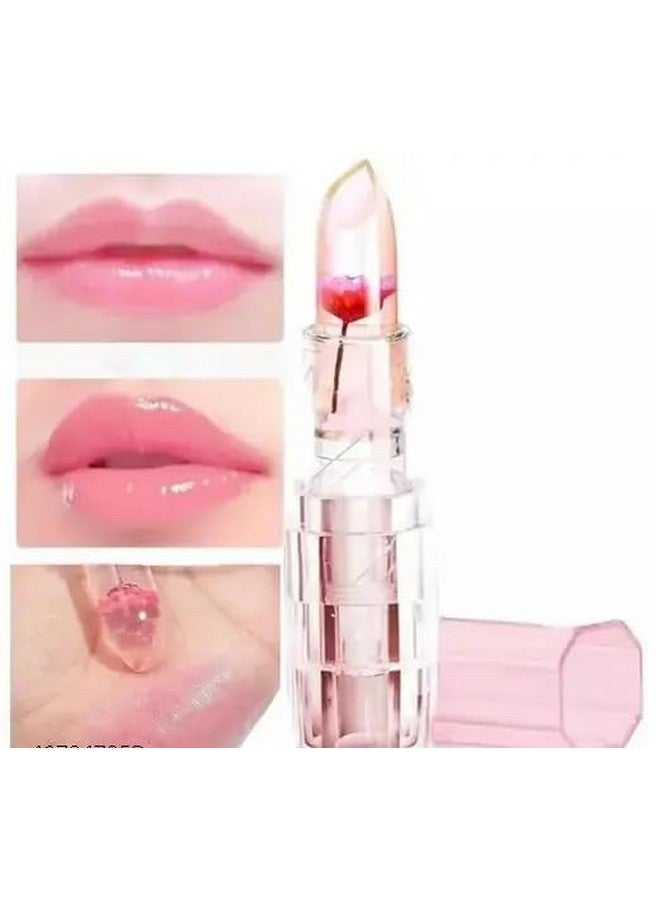 Lip Balm Lipstick Waterproof Moisturizing Flower Crystal Lipstick - Image 3