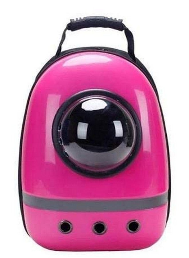 حقيبة سفر محمولة متعددة الفتحات وخفيفة الوزن ومقاومة للماء بطبعة فراشات لامعة لحمل كبسولة رائد فضاء للكلاب الأليفة - Image 5