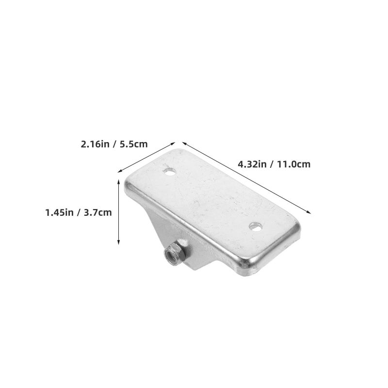 Trailer Jack Foot Plate Stabilizer Base Heavy Duty Steel Swivel for Camper - Image 3