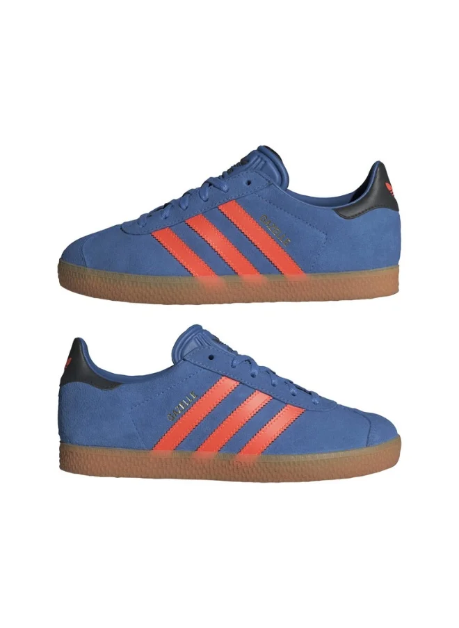 اديداس adidas GAZELLE J Blue Originals Unisex Shoes