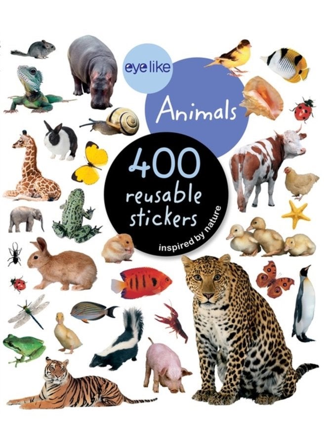 Eyelike Stickers Animals - Paperback
