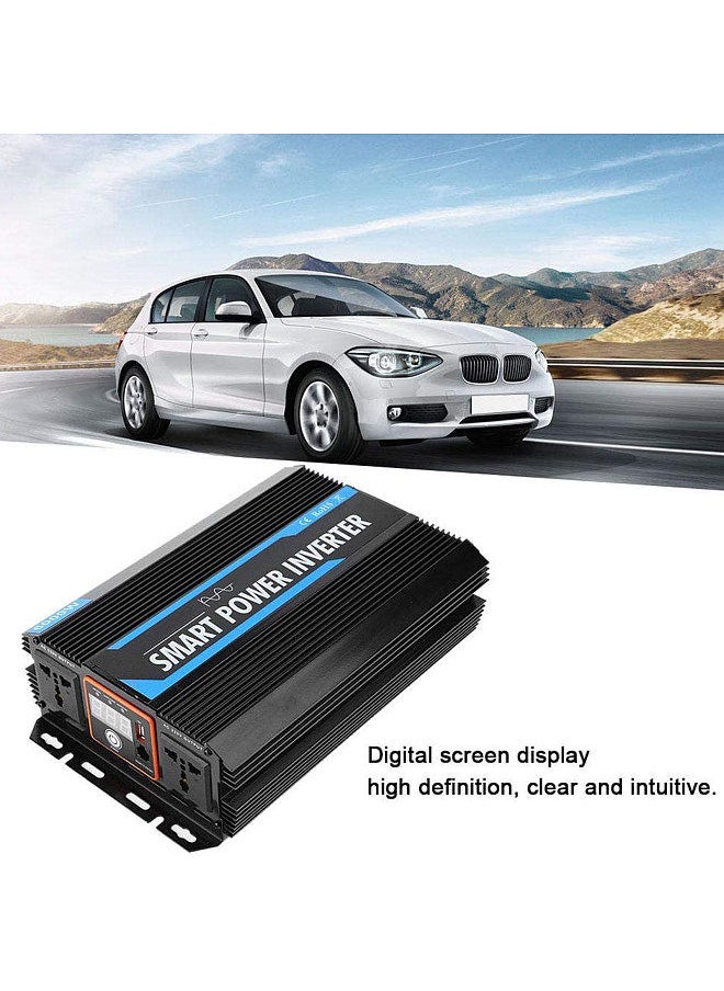 6000W Inverter Pure Sine Wave Power Inverter 12V DC 220V AC Peak Power 12000W for RV Car