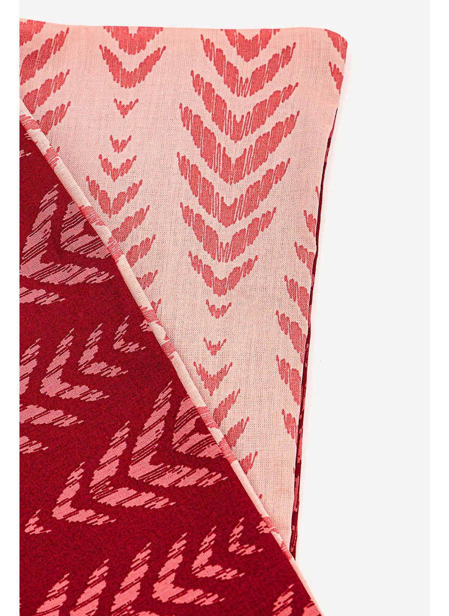 Tchibo Double Size Premium Duvet Set 135 x 200 cm,  Maroon  - Image 2