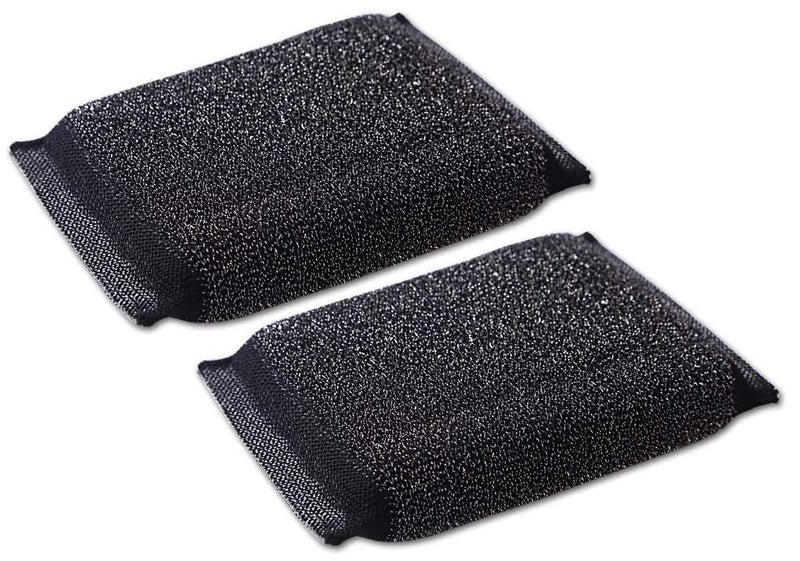 Magic Providers Super Tough Steel Sponge Foam Scrub Pad with Foam Pack of 6 Best for Utensils Cleaning in Kitchen Long Lasting Stain Removal Scrubber for Dish wash Liquid - Image 5